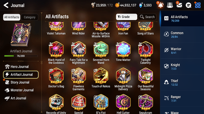 [GLOBAL] [INSTANT] Epic 7 Seven 2ML 2LIM Lionheart Cermia Blooming Lidica + Artifact + Perfumer Byblis+ Maid Chloe +45ML pulls +20 Speed +Name Starter Account-Mobile Games Starter