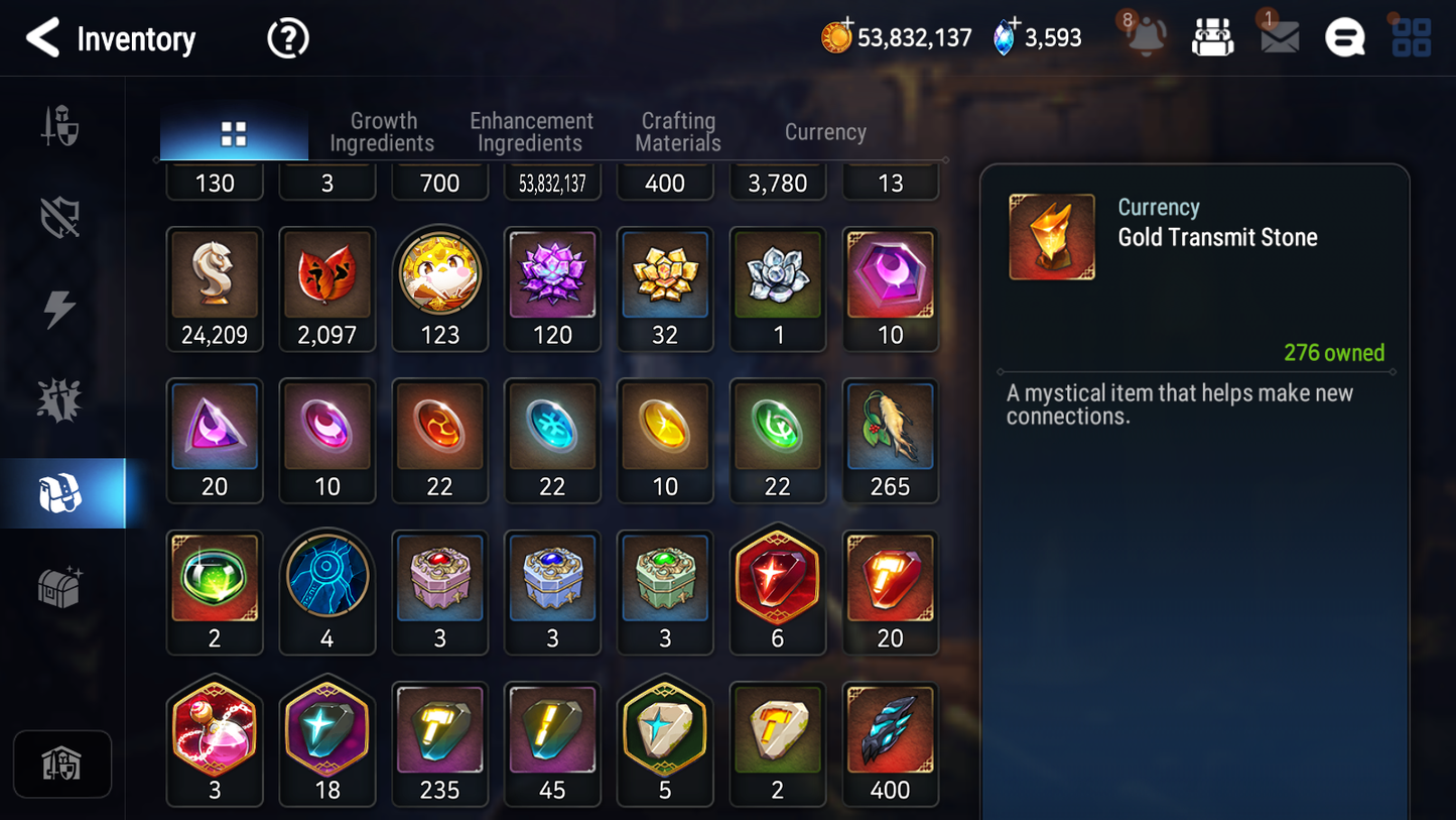 [GLOBAL] [INSTANT] Epic 7 Seven 2ML 2LIM Lionheart Cermia Blooming Lidica + Artifact + Perfumer Byblis+ Maid Chloe +59ML pulls +2x 20 Speed + 4 Sets Gear + Luna Skin +Name Starter Account-Mobile Games Starter
