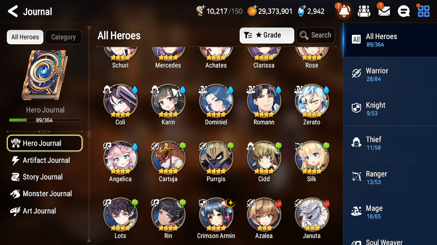[GLOBAL] [INSTANT] Epic 7 Seven 2ML 2LIM Mediator Kawerik Judge Kise Baiken Seaside Bellona + ML Mystics pulls + 20 Speed Aged Starter Account-Mobile Games Starter