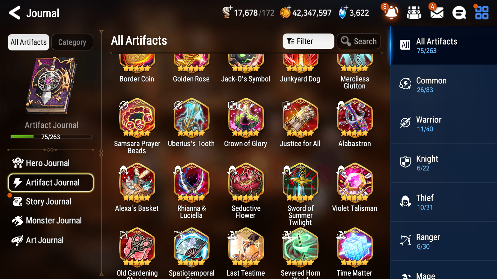 [GLOBAL] [INSTANT] Epic 7 Seven 2ML 2LIM Navy Captain Landy Blooming Lidica + Artifact + Fallen Cecilia Angel Angelica +41ML pulls +20 Speed +Name Starter Account-Mobile Games Starter
