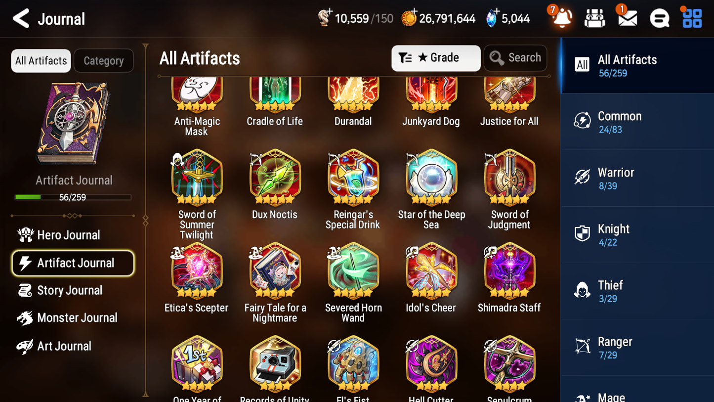 [GLOBAL] [INSTANT] Epic 7 Seven 2ML 2LIM Requiem Roana Dark Corvus Dizzy Baiken + ML pulls Mystics + 20 Speed Aged Starter Account-Mobile Games Starter