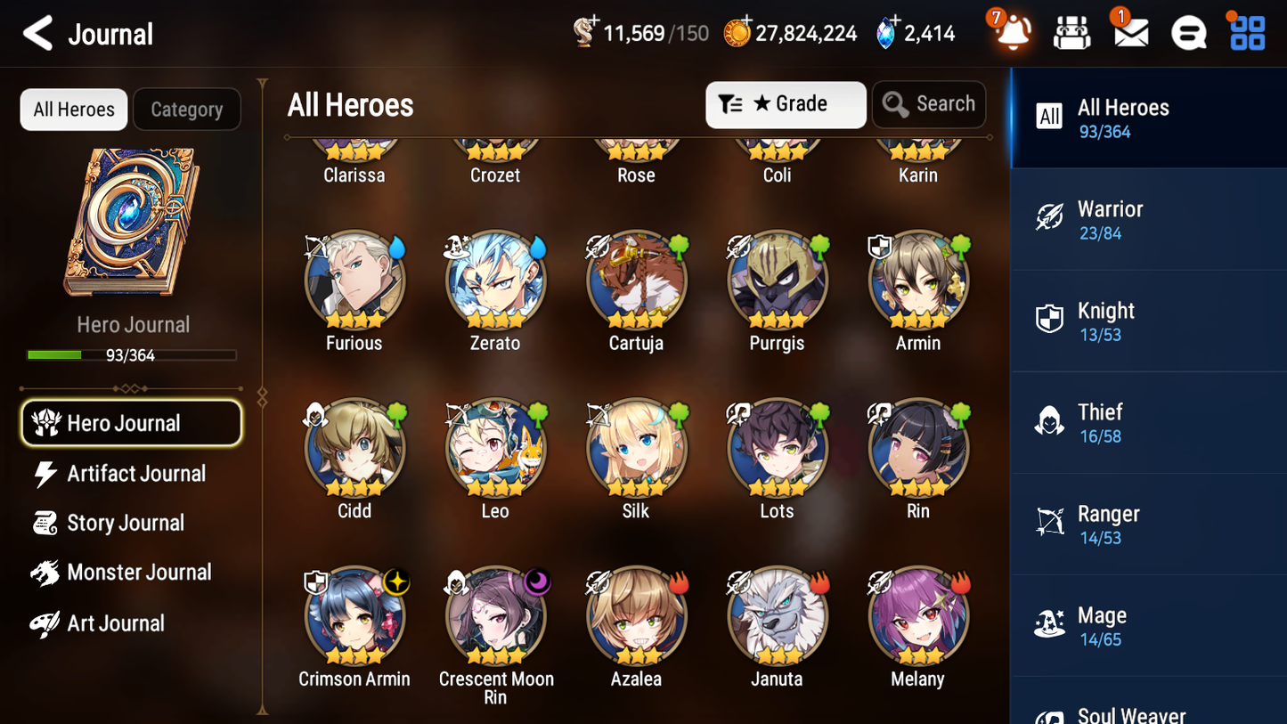 [GLOBAL] [INSTANT] Epic 7 Seven 2ML 3LIM Abyssal Yufine Little Queen Charlotte Dizzy Seaside Bellona Luna + ML Mystics pulls + 20 Speed Aged Starter Account-Mobile Games Starter
