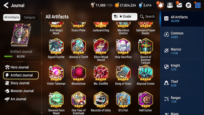 [GLOBAL] [INSTANT] Epic 7 Seven 2ML 3LIM Abyssal Yufine Little Queen Charlotte Dizzy Seaside Bellona Luna + ML Mystics pulls + 20 Speed Aged Starter Account-Mobile Games Starter