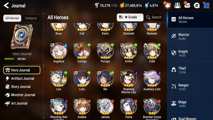 [GLOBAL] [INSTANT] Epic 7 Seven 2ML 3LIM Bystander Hwayoung Archdemon's Shadow Fern Luna Baiken + ML pulls Mystics + 20 Speed Aged Starter Account-Mobile Games Starter