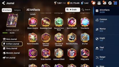 [GLOBAL] [INSTANT] Epic 7 Seven 2ML 3LIM Dark Corvus Specimen Sez Diene Cerise Luna + ML Mystics pulls + 20 Speed Aged Starter Account-Mobile Games Starter