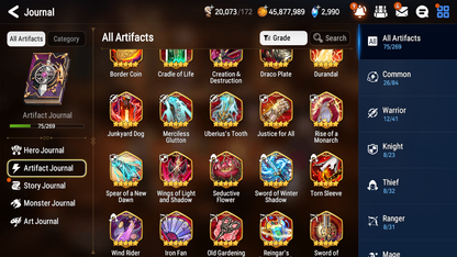 [GLOBAL] [INSTANT] Epic 7 Seven 2ML 3LIM double Byblis Blooming Lidica + Artifact + Byblis Designer Lilibet Ken +43ML pulls +20 Speed +Name Starter Account-Mobile Games Starter