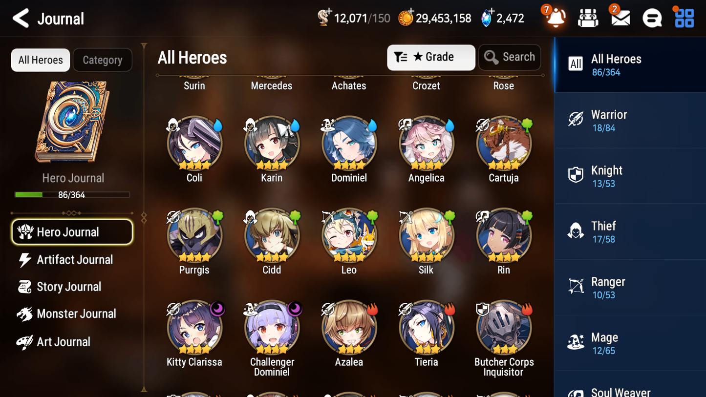 [GLOBAL] [INSTANT] Epic 7 Seven 2ML 3LIM Dragon King Sharun Ruele Luna Diene Baiken + ML Mystics pulls + 20 Speed Aged Starter Account-Mobile Games Starter