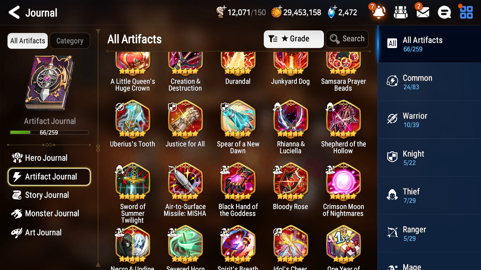[GLOBAL] [INSTANT] Epic 7 Seven 2ML 3LIM Dragon King Sharun Ruele Luna Diene Baiken + ML Mystics pulls + 20 Speed Aged Starter Account-Mobile Games Starter