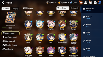 [GLOBAL] [INSTANT] Epic 7 Seven 2ML 3LIM Dragon King Sharun Sage Baal Rimuru Diene Baiken + ML Mystics pulls + 20 Speed Aged Starter Account-Mobile Games Starter