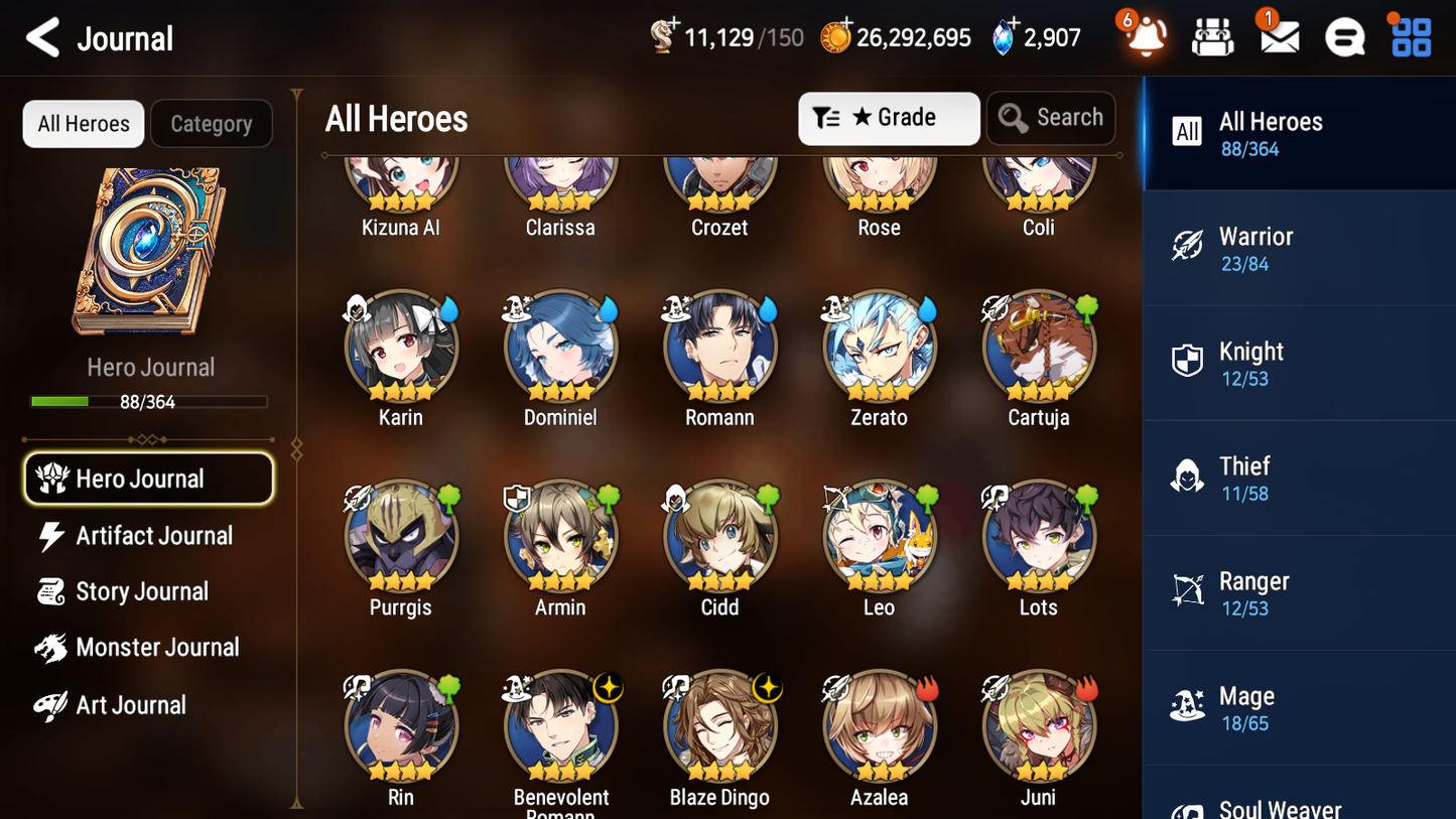 [GLOBAL] [INSTANT] Epic 7 Seven 2ML 3LIM Harsetti Dark Corvus Seaside Bellona Luna + ML Mystics pulls + 20 Speed Aged Starter Account-Mobile Games Starter