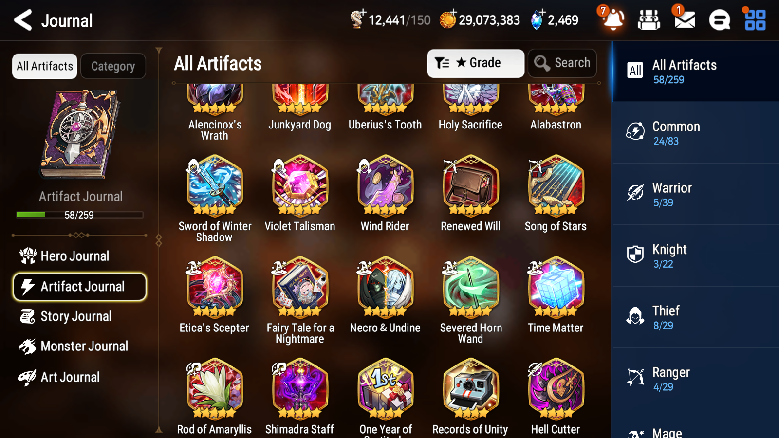 [GLOBAL] [INSTANT] Epic 7 Seven 2ML 3LIM Lionheart Cermia Maid Chloe Dizzy Seaside Bellona Luna + ML Mystics pulls + 20 Speed Aged Starter Account-Mobile Games Starter