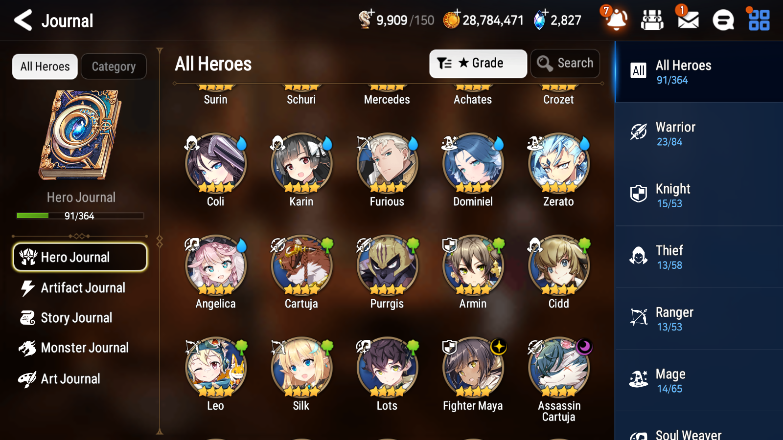 [GLOBAL] [INSTANT] Epic 7 Seven 2ML 3LIM Ruele Dark Corvus Seaside Bellona Dizzy Baiken + ML pulls Mystics + 20 Speed Aged Starter Account-Mobile Games Starter