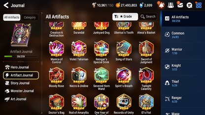 [GLOBAL] [INSTANT] Epic 7 Seven 2ML 3LIM Specimen Sez Judge Kise Baiken Luna Cerise + ML Mystics pulls + 20 Speed Aged Starter Account-Mobile Games Starter