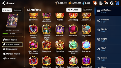 [GLOBAL] [INSTANT] Epic 7 Seven 2ML 3LIM Straze DJ Basar Rimuru Luna Holiday Yufine + ML Mystics pulls + 20 Speed Aged Starter Account-Mobile Games Starter