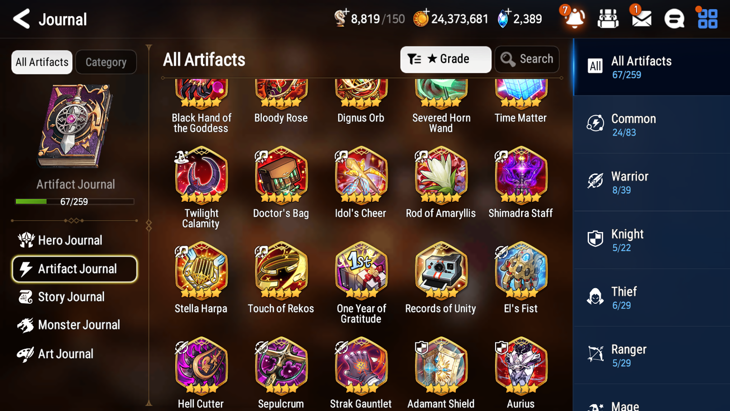[GLOBAL] [INSTANT] Epic 7 Seven 2ML 3LIM Straze DJ Basar Rimuru Luna Holiday Yufine + ML Mystics pulls + 20 Speed Aged Starter Account-Mobile Games Starter
