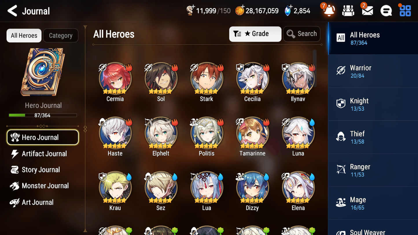 [GLOBAL] [INSTANT] Epic 7 Seven 2ML 3LIM Zio Little Queen Charlotte Luna Dizzy Elphelt + ML Mystics pulls + 20 Speed Aged Starter Account-Mobile Games Starter