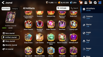 [GLOBAL] [INSTANT] Epic 7 Seven 2ML 3LIM Zio Little Queen Charlotte Luna Dizzy Elphelt + ML Mystics pulls + 20 Speed Aged Starter Account-Mobile Games Starter