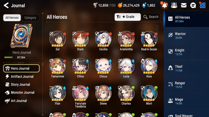 [GLOBAL] [INSTANT] Epic 7 Seven 2ML 4LIM Apocalypse Ravi Specimen Sez Fairytale Tenebria Luna Diene Baiken + ML pulls Mystics+20 Speed Starter Account-Mobile Games Starter