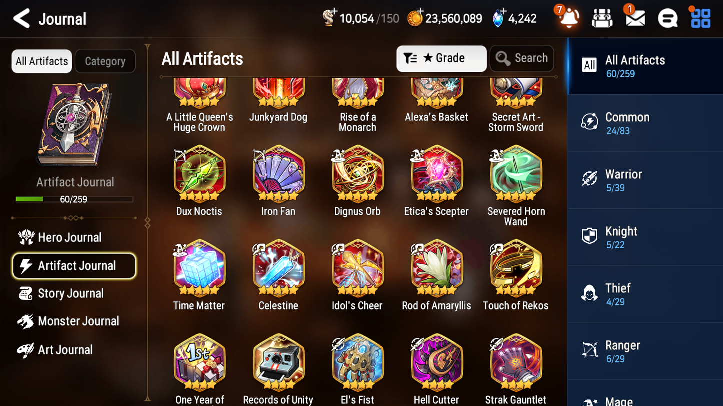 [GLOBAL] [INSTANT] Epic 7 Seven 2ML 4LIM Astromancer Elena Faithless Lidica Seaside Bellona Fairytale Tenebria Luna Baiken + ML pulls Mystics + 20 Speed Aged Starter Account-Mobile Games Starter