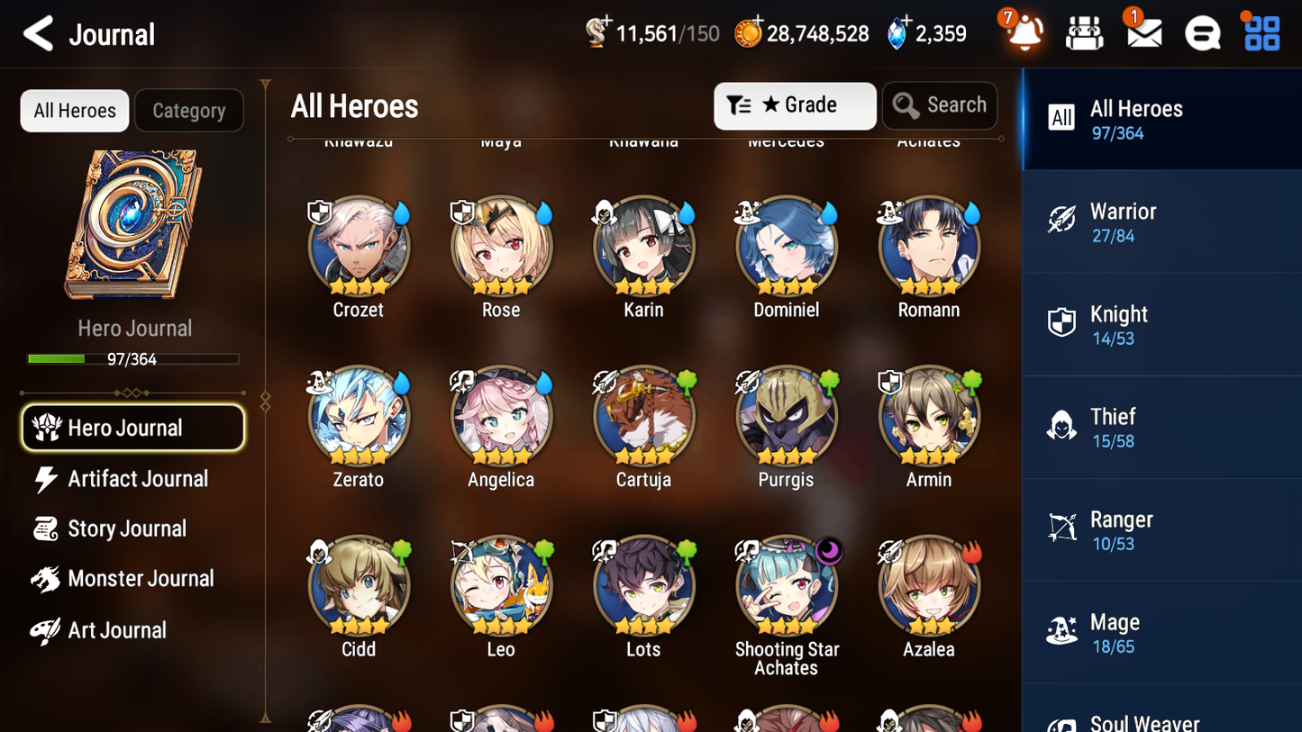 [GLOBAL] [INSTANT] Epic 7 Seven 2ML 4LIM Designer Lilibet Martial Artist Ken Rimuru Luna Seaside Bellona Elphelt + ML Mystics pulls + 20 Speed Aged Starter Account-Mobile Games Starter