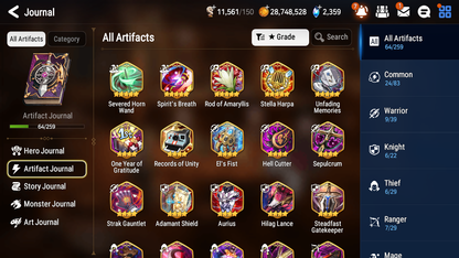 [GLOBAL] [INSTANT] Epic 7 Seven 2ML 4LIM Designer Lilibet Martial Artist Ken Rimuru Luna Seaside Bellona Elphelt + ML Mystics pulls + 20 Speed Aged Starter Account-Mobile Games Starter