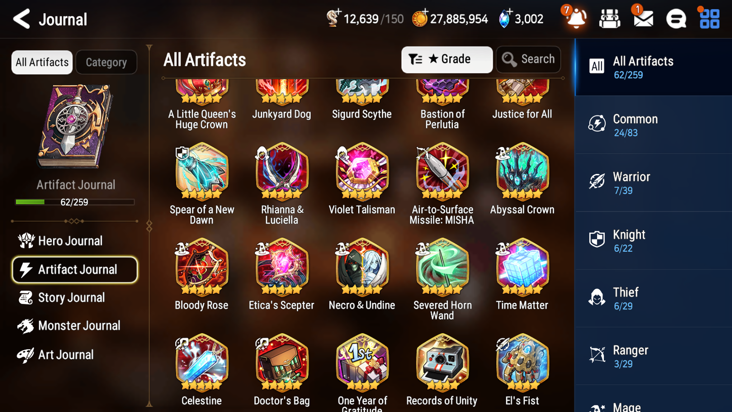 [GLOBAL] [INSTANT] Epic 7 Seven 2ML 4LIM Dragon King Sharun Martial Artist Ken Baiken Seaside Bellona Cerise Luna + ML Mystics pulls + 20 Speed Aged Starter Account-Mobile Games Starter