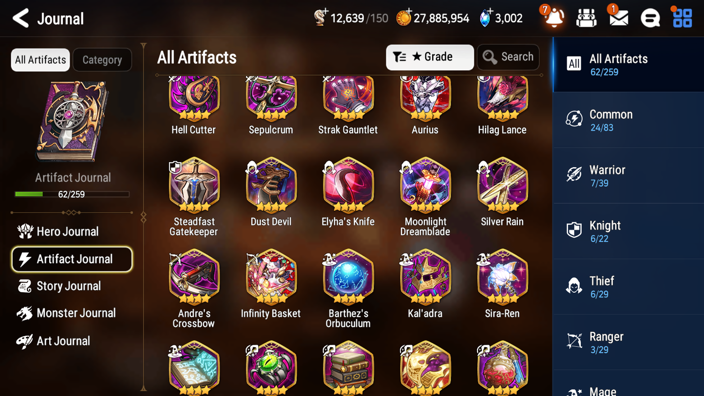[GLOBAL] [INSTANT] Epic 7 Seven 2ML 4LIM Dragon King Sharun Martial Artist Ken Baiken Seaside Bellona Cerise Luna + ML Mystics pulls + 20 Speed Aged Starter Account-Mobile Games Starter