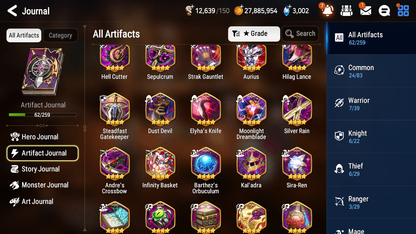 [GLOBAL] [INSTANT] Epic 7 Seven 2ML 4LIM Dragon King Sharun Martial Artist Ken Baiken Seaside Bellona Cerise Luna + ML Mystics pulls + 20 Speed Aged Starter Account-Mobile Games Starter
