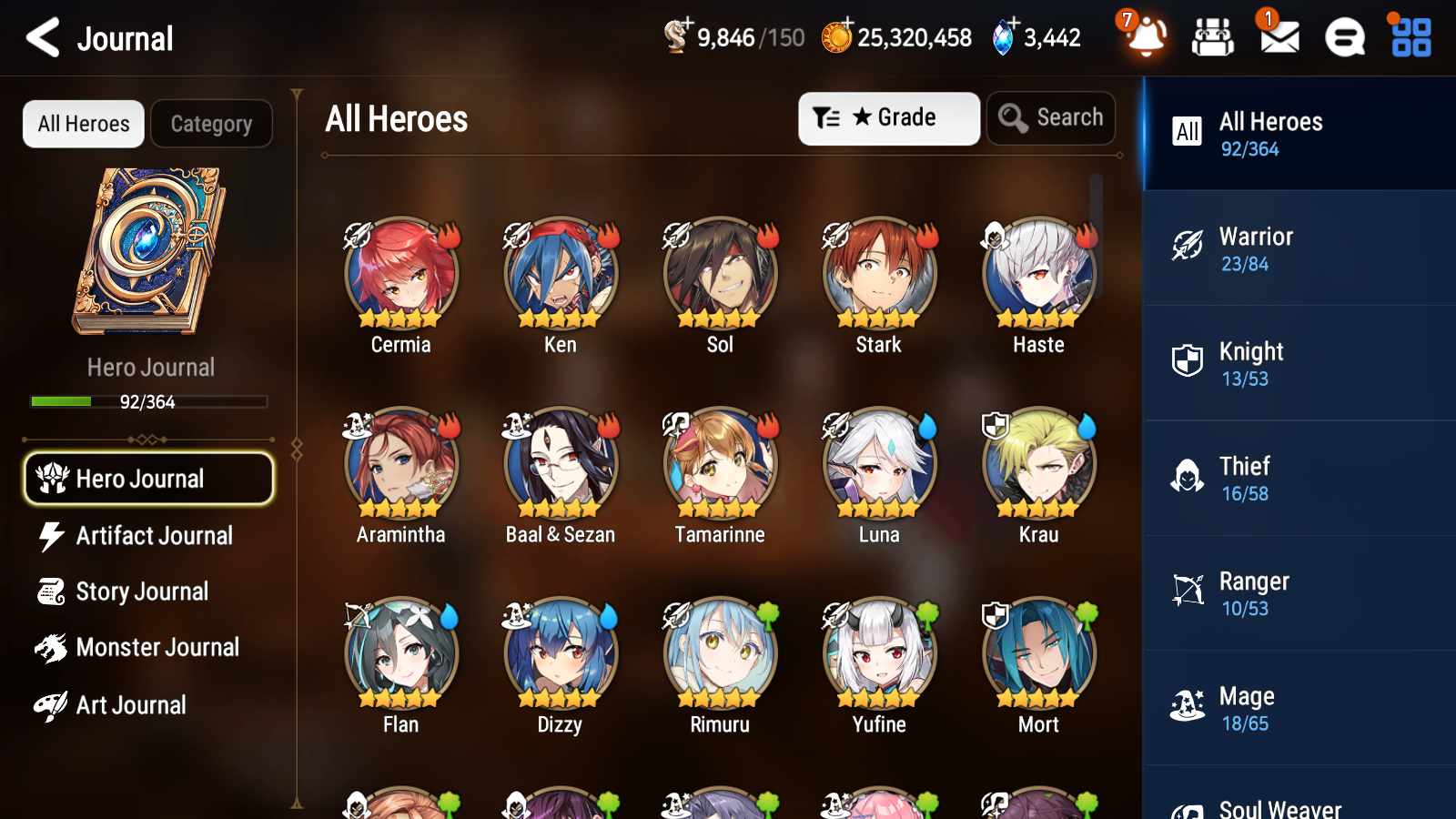 [GLOBAL] [INSTANT] Epic 7 Seven 2ML 4LIM Navy Captain Landy Specter Tenebria Rimuru Baiken Dizzy Luna + ML pulls Mystics + 20 Speed Aged Starter Account-Mobile Games Starter