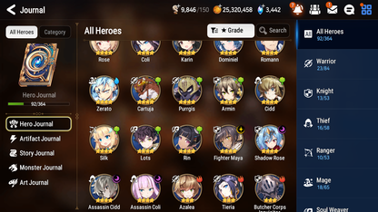 [GLOBAL] [INSTANT] Epic 7 Seven 2ML 4LIM Navy Captain Landy Specter Tenebria Rimuru Baiken Dizzy Luna + ML pulls Mystics + 20 Speed Aged Starter Account-Mobile Games Starter