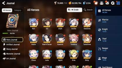 [GLOBAL] [INSTANT] Epic 7 Seven 2ML 4LIM New Moon Luna Briar Witch Iseria Fairytale Tenebria Baiken Dizzy Luna + ML pulls Mystics + 20 Speed Aged Starter Account-Mobile Games Starter