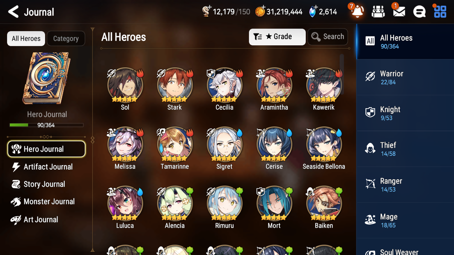 [GLOBAL] [INSTANT] Epic 7 Seven 2ML 4LIM Urban Shadow Choux Little Queen Charlotte Baiken Rimuru Seaside Bellona Cerise + ML Mystics pulls + 20 Speed Aged Starter Account-Mobile Games Starter