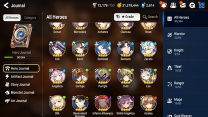 [GLOBAL] [INSTANT] Epic 7 Seven 2ML 4LIM Urban Shadow Choux Little Queen Charlotte Baiken Rimuru Seaside Bellona Cerise + ML Mystics pulls + 20 Speed Aged Starter Account-Mobile Games Starter