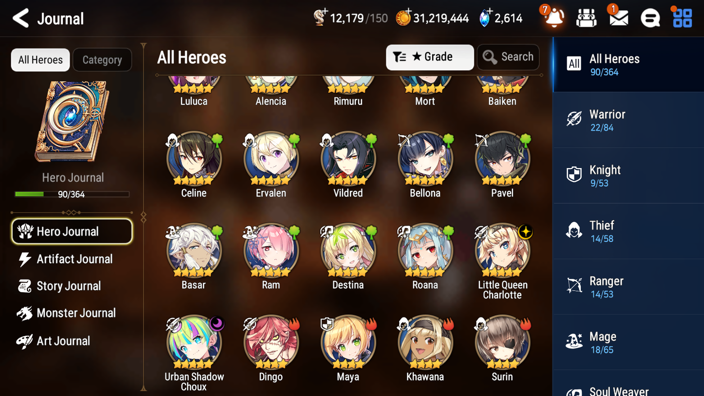[GLOBAL] [INSTANT] Epic 7 Seven 2ML 4LIM Urban Shadow Choux Little Queen Charlotte Baiken Rimuru Seaside Bellona Cerise + ML Mystics pulls + 20 Speed Aged Starter Account-Mobile Games Starter