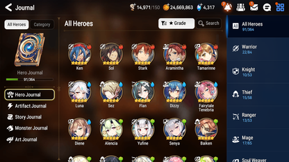 [GLOBAL] [INSTANT] Epic 7 Seven 2ML 5LIM Closer Charles SBA Luna Dizzy Baiken Diene Fairytale Tenebria+ ML pulls Mystics+20 Speed Starter Account-Mobile Games Starter
