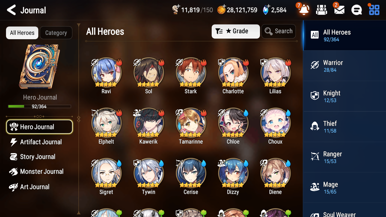 [GLOBAL] [INSTANT] Epic 7 Seven 2ML 6LIM Faithless Lidica Dark Corvus Rimuru Cerise Diene Dizzy Elphelt Baiken + ML Mystics pulls + 20 Speed Aged Starter Account-Mobile Games Starter