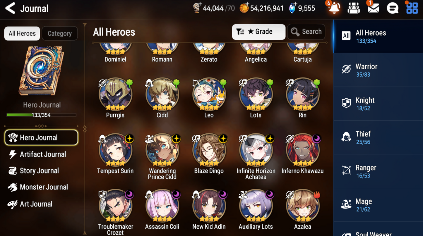 [GLOBAL] [INSTANT] Epic 7 Seven 2ML Abyssal Yufine Requiem Roana + 49ML pulls 9k skystones 1250 mystics+ Name Starter Account-Mobile Games Starter