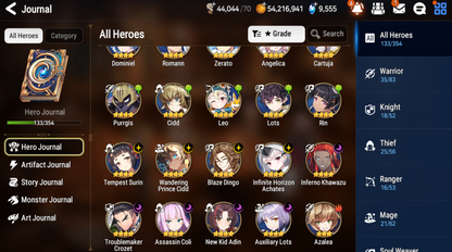 [GLOBAL] [INSTANT] Epic 7 Seven 2ML Abyssal Yufine Requiem Roana + 49ML pulls 9k skystones 1250 mystics+ Name Starter Account-Mobile Games Starter
