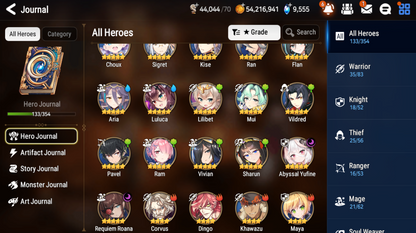 [GLOBAL] [INSTANT] Epic 7 Seven 2ML Abyssal Yufine Requiem Roana + 49ML pulls 9k skystones 1250 mystics+ Name Starter Account-Mobile Games Starter