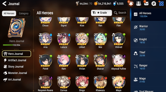 [GLOBAL] [INSTANT] Epic 7 Seven 2ML Abyssal Yufine Requiem Roana + 49ML pulls 9k skystones 1250 mystics+ Name Starter Account-Mobile Games Starter