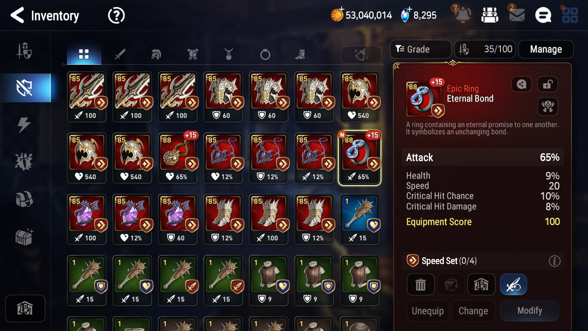 [GLOBAL] [INSTANT] Epic 7 Seven 2ML Arbiter Vildred Closer Charles Angel of Light Angelica + 55ML pulls + 2x 20 Speed + Luna Skin + Name Starter Account-Mobile Games Starter