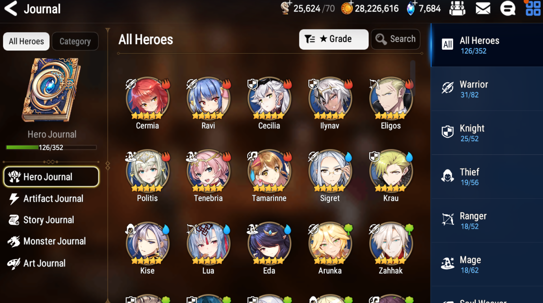 [GLOBAL] [INSTANT] Epic 7 Seven 2ML Boss Arunka Pirate Captain Flan Angel of Light Angelica + ML pulls + Name Starter Account-Mobile Games Starter