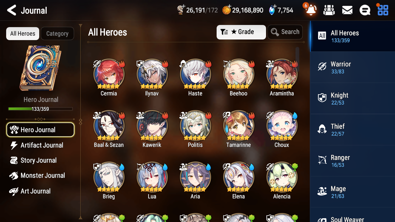 [GLOBAL] [INSTANT] Epic 7 Seven 2ML Boss Arunka Twisted Eidolon Kayron Angel of Light Angelica + 55ML pulls + 20 Speed +Name Starter Account-Mobile Games Starter