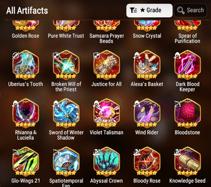 [GLOBAL] [INSTANT] Epic 7 Seven 2ML Boss Arunka Twisted Eidolon Kayron Angel of Light Angelica + ML pulls + Name Starter Account-Mobile Games Starter