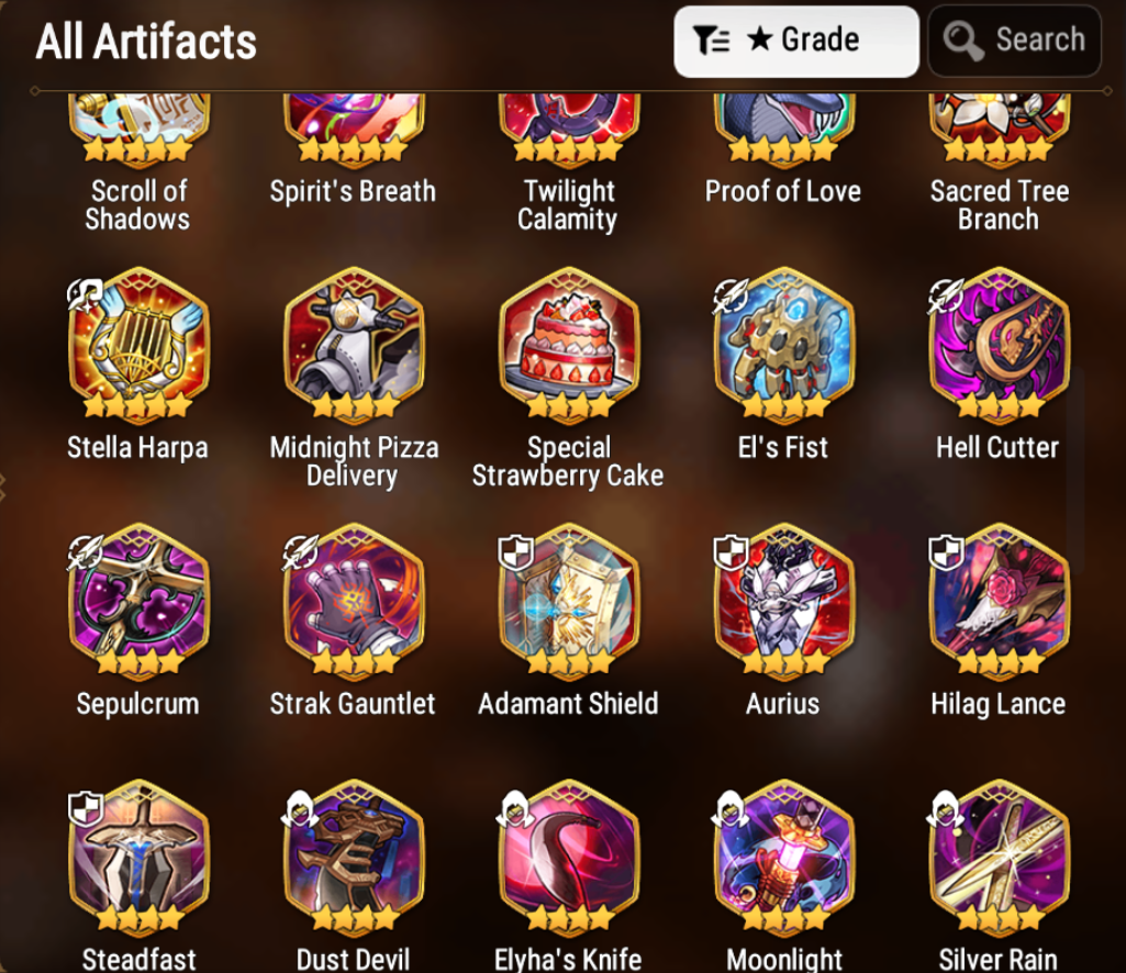 [GLOBAL] [INSTANT] Epic 7 Seven 2ML Boss Arunka Twisted Eidolon Kayron Angel of Light Angelica + ML pulls + Name Starter Account-Mobile Games Starter