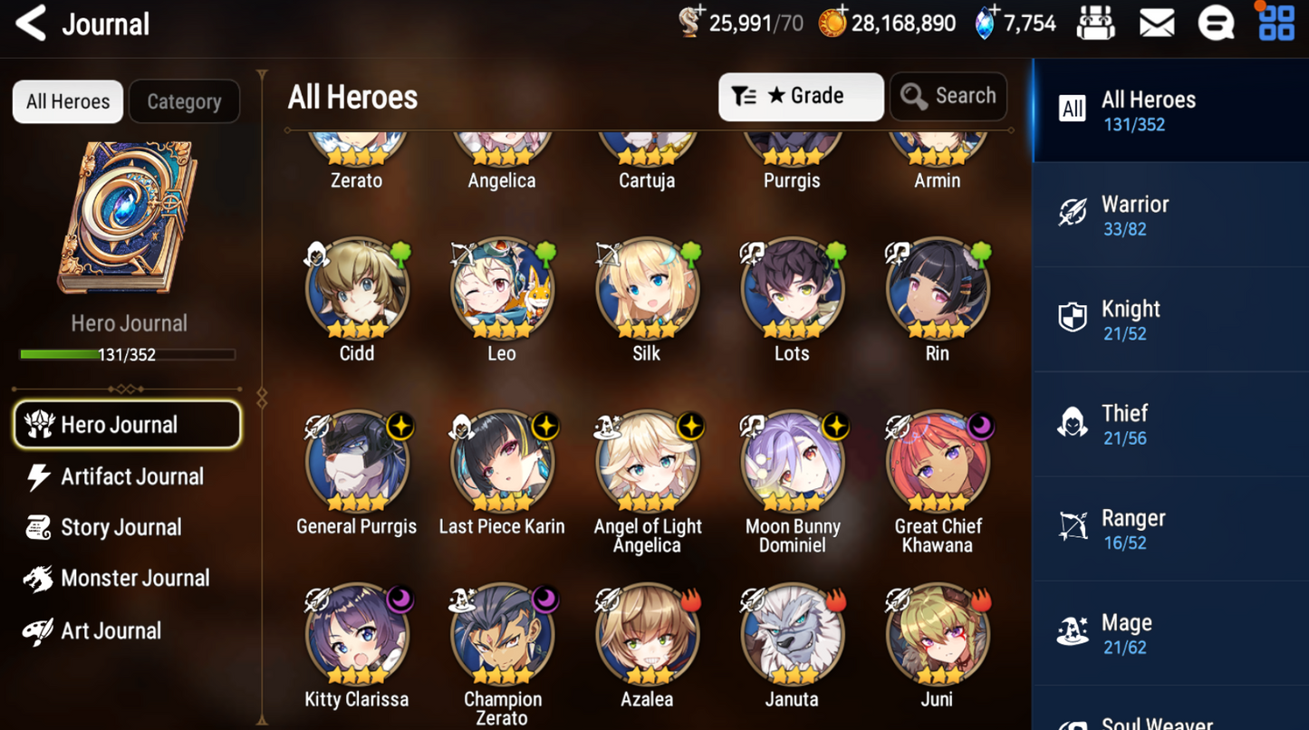 [GLOBAL] [INSTANT] Epic 7 Seven 2ML Boss Arunka Twisted Eidolon Kayron Angel of Light Angelica + ML pulls + Name Starter Account-Mobile Games Starter