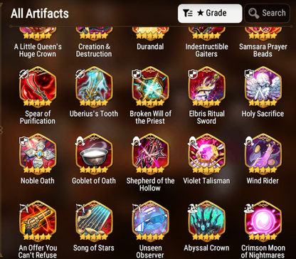 [GLOBAL] [INSTANT] Epic 7 Seven 2ML Empyrean Ilynav Hellion Lua + ML pulls +Name Starter Account-Mobile Games Starter