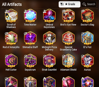 [GLOBAL] [INSTANT] Epic 7 Seven 2ML Empyrean Ilynav Hellion Lua + ML pulls +Name Starter Account-Mobile Games Starter