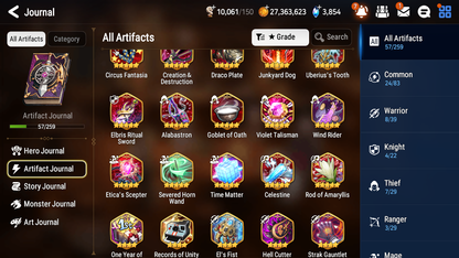 [GLOBAL] [INSTANT] Epic 7 Seven 2ML Fallen Cecilia Death Dealer Ray + ML Mystics pulls + 20 Speed Aged Starter Account-Mobile Games Starter