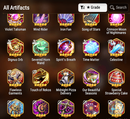 [GLOBAL] [INSTANT] Epic 7 Seven Blooming Lidica + Artifact + Mediator Kawerik Angel Angelica +ML pulls Starter Account-Mobile Games Starter